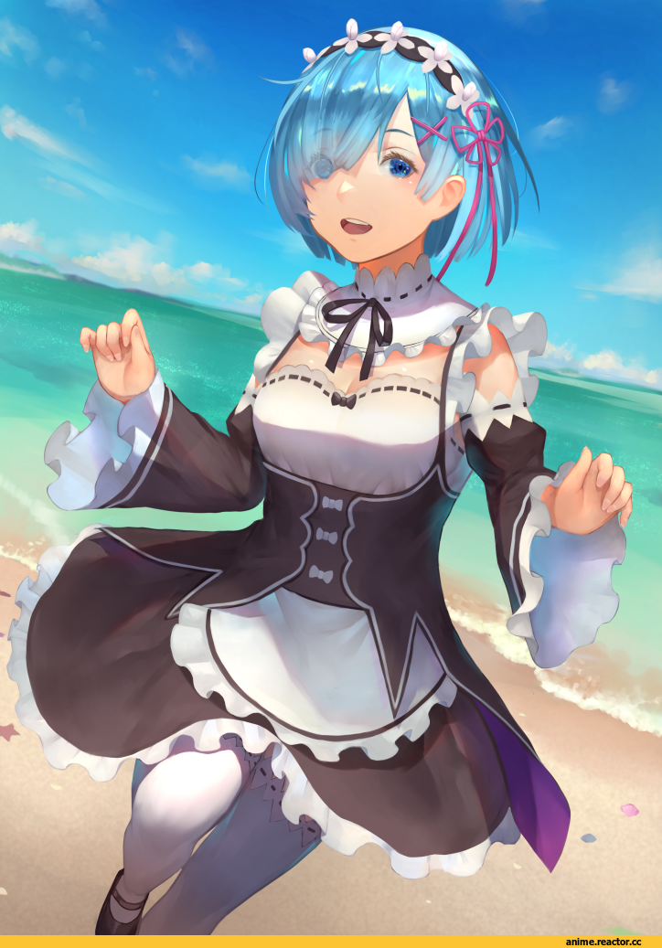 shin716, Anime Art, artist, Rem (re zero), Re Zero Kara Hajimeru Isekai Seikatsu, Anime