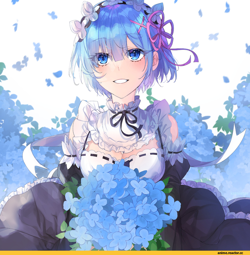 kanniepan, Anime Art, artist, Rem (re zero), Re Zero Kara Hajimeru Isekai Seikatsu, Anime