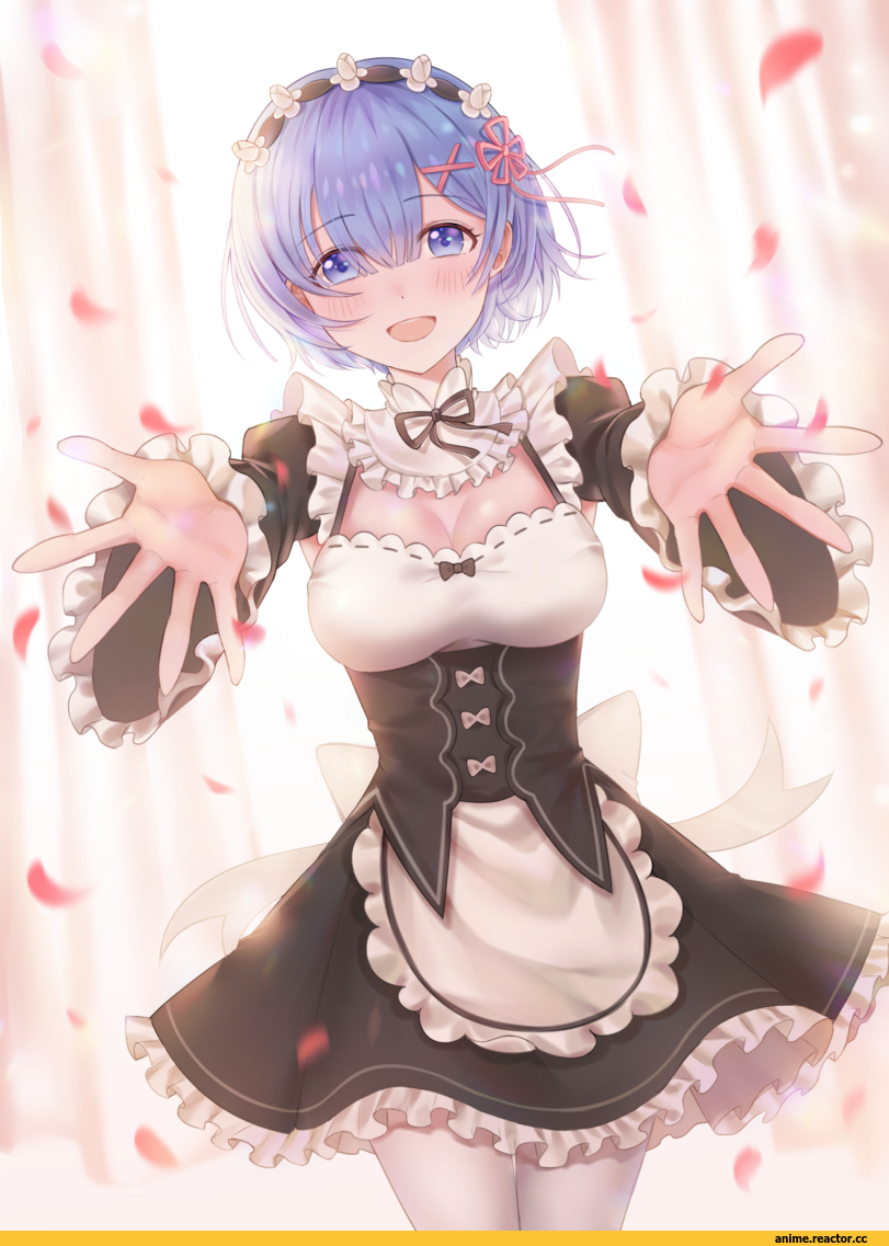 ubi (ekdus6080), Anime Art, artist, Rem (re zero), Re Zero Kara Hajimeru Isekai Seikatsu, Anime