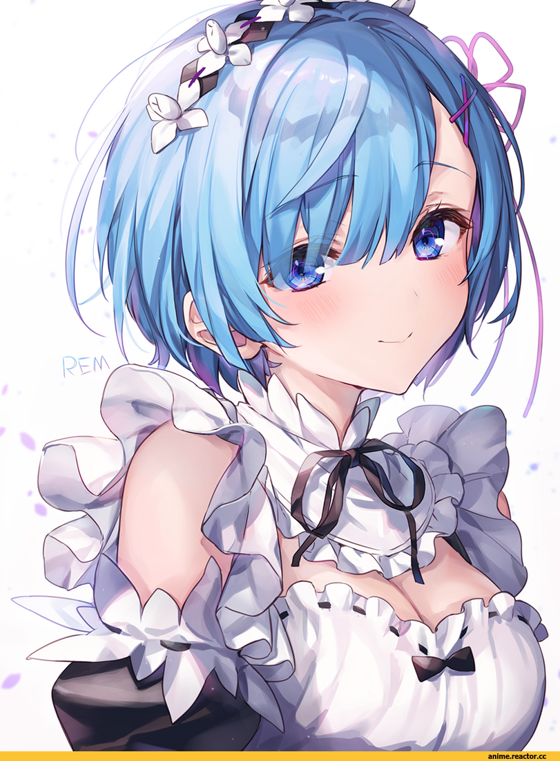 Komeshiro Kasu, Anime Art, artist, Rem (re zero), Re Zero Kara Hajimeru Isekai Seikatsu, Anime