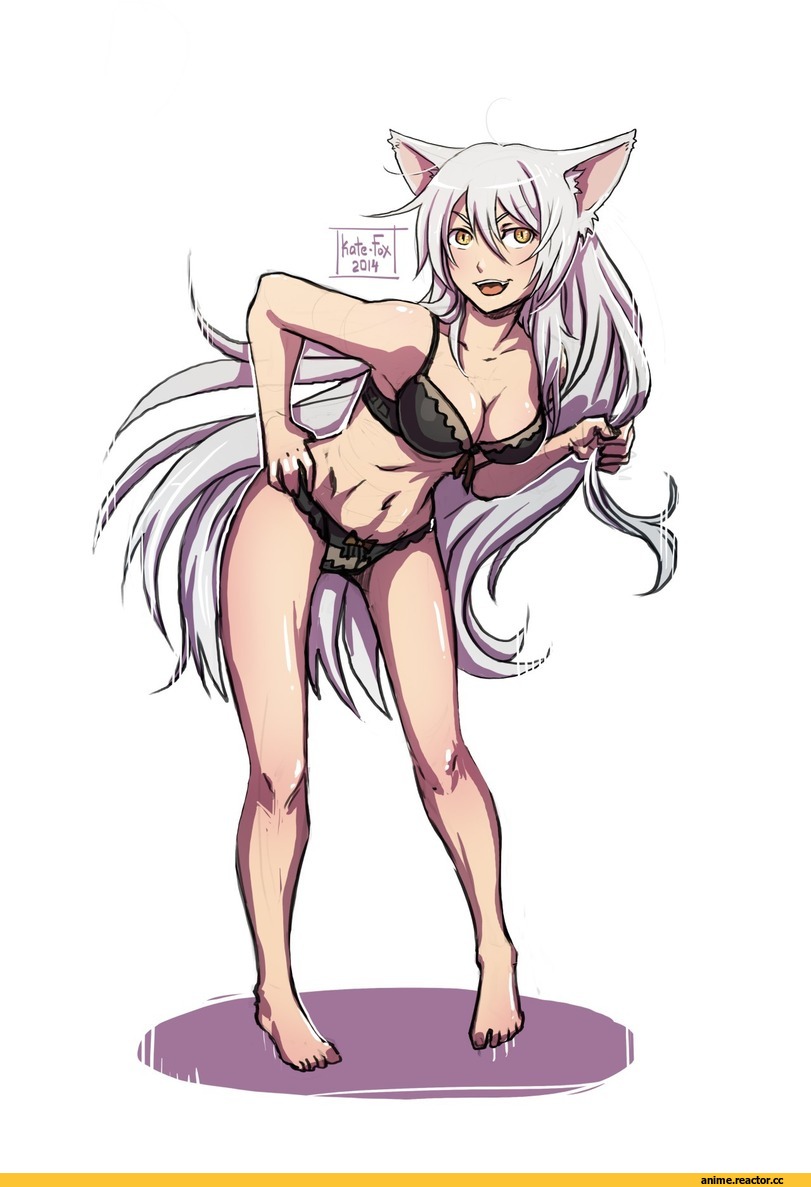 арт барышня, красивые картинки, Kate-FoX, Monogatari (Series), Hanekawa Tsubasa, Anime