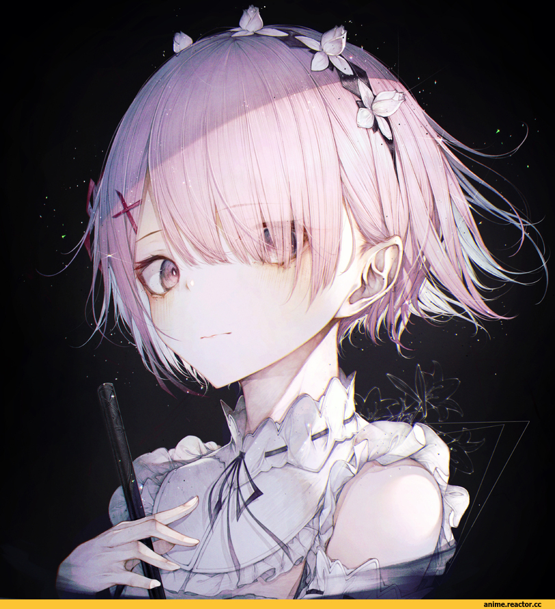 Ram (Re Zero), Re Zero Kara Hajimeru Isekai Seikatsu, hito komoru, Anime Art, artist, Anime