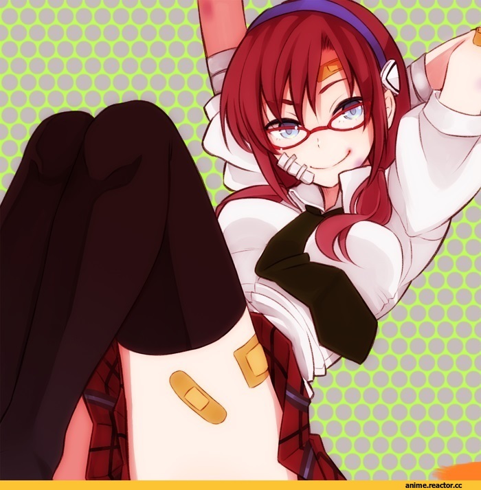 красивые картинки, Anime Art, арт барышня, лечим прыщи пластырем, Makinami Mari, mari, makinami, Удаление, удалить, удалено, Anime, art, Evangelion