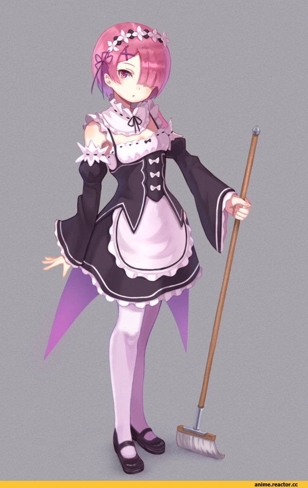 Anime Art, artist, Ram (Re Zero), Re Zero Kara Hajimeru Isekai Seikatsu, Purea, Anime