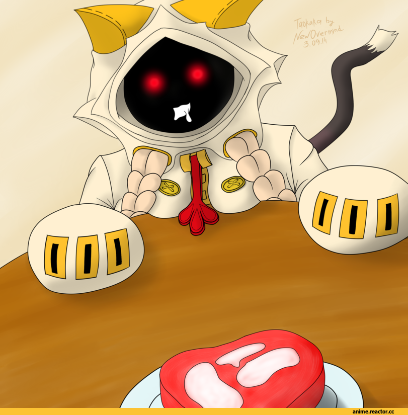 Blazblue, Игры, Taokaka, Animal Ears, neko, песочница, еда, art барышня, красивые картинки, удалённое, Anime