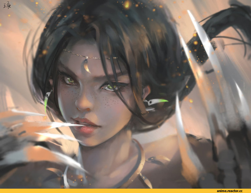 Anime Art, арт барышня, красивые картинки, Anime