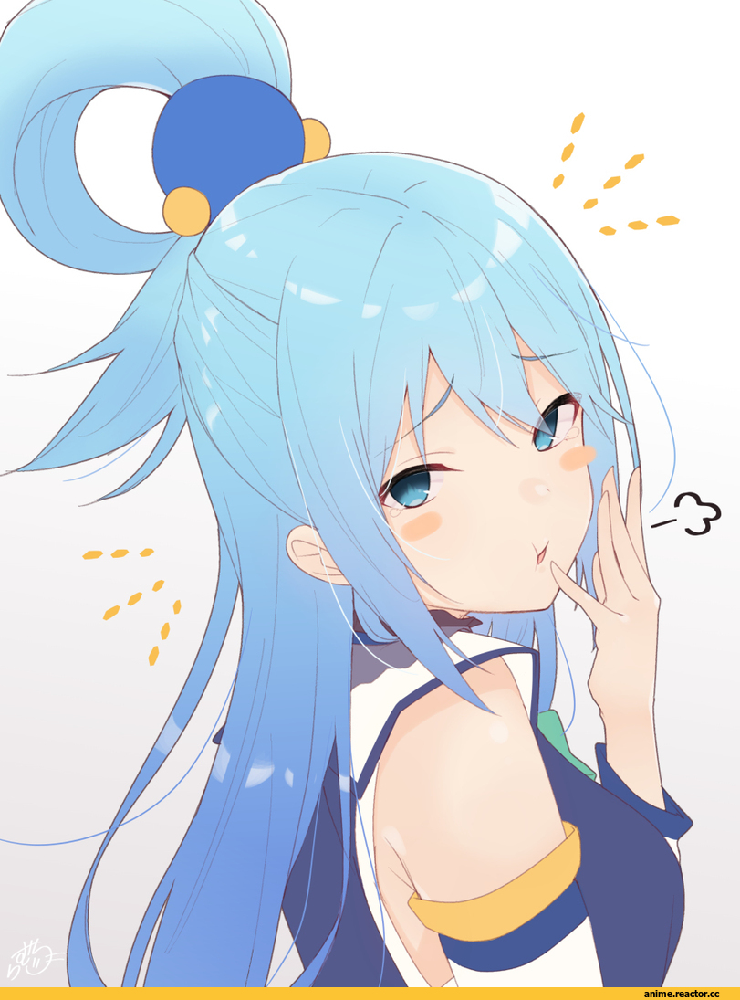 Aqua (KonoSuba), KonoSuba, Million Arthur, Anime