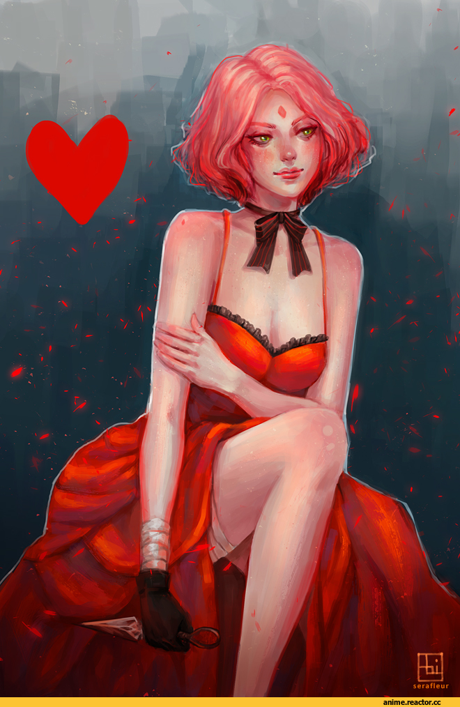 арт барышня, красивые картинки, Serafleur, Sakura Haruno, Naruto, Anime