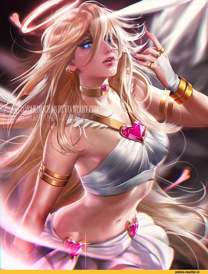 Sakimichan, art барышня, красивые картинки, panty anarchy, Panty & Stocking with Garterbelt, Anime