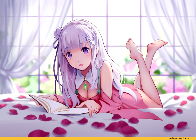 Re Zero Kara Hajimeru Isekai Seikatsu, emilia, Anime