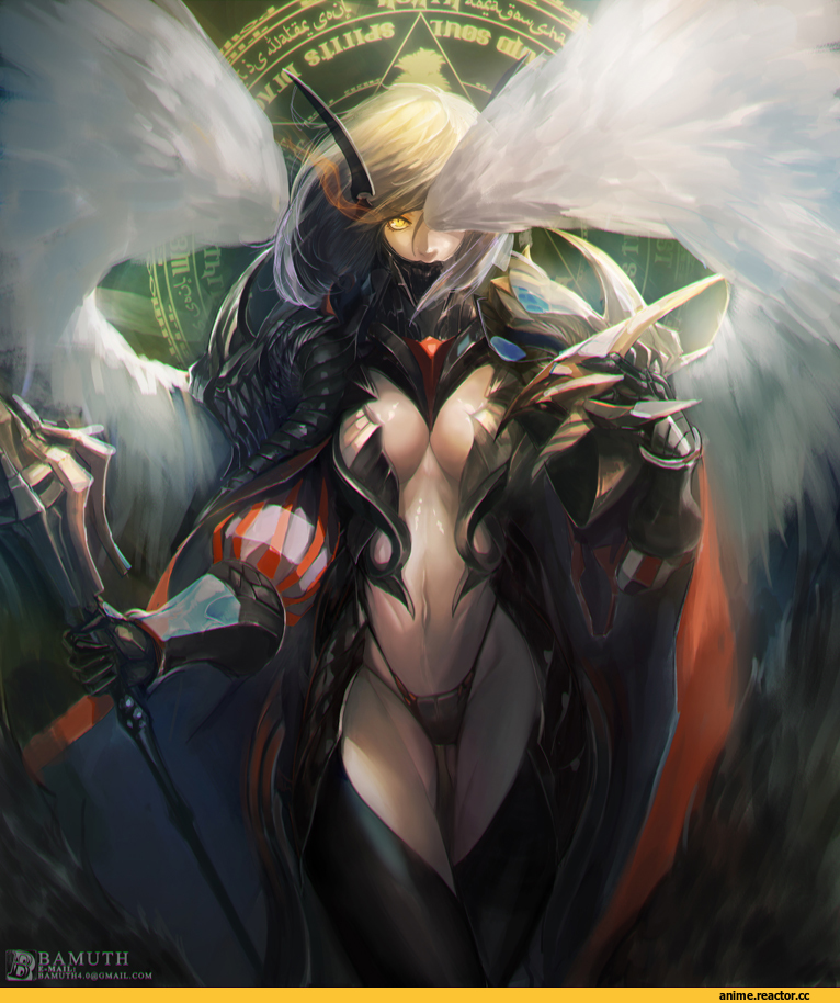 art барышня, красивые картинки, Bamuth, Anime Art, Anime