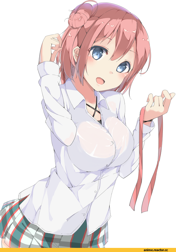 Yuigahama Yui, OreGairu, art, красивые картинки, art девушка, Anime