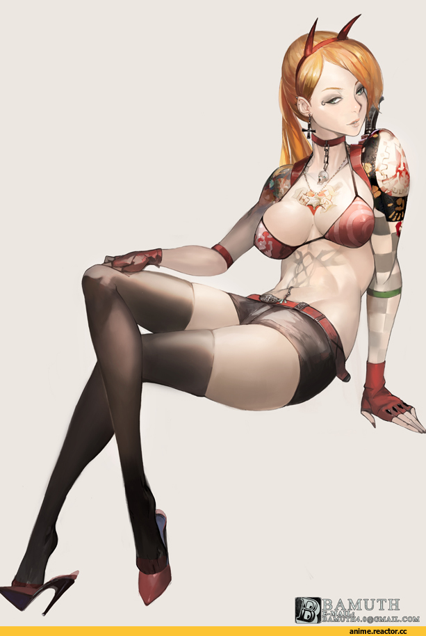 Bamuth, Anime Art, art, красивые картинки, art барышня, Anime