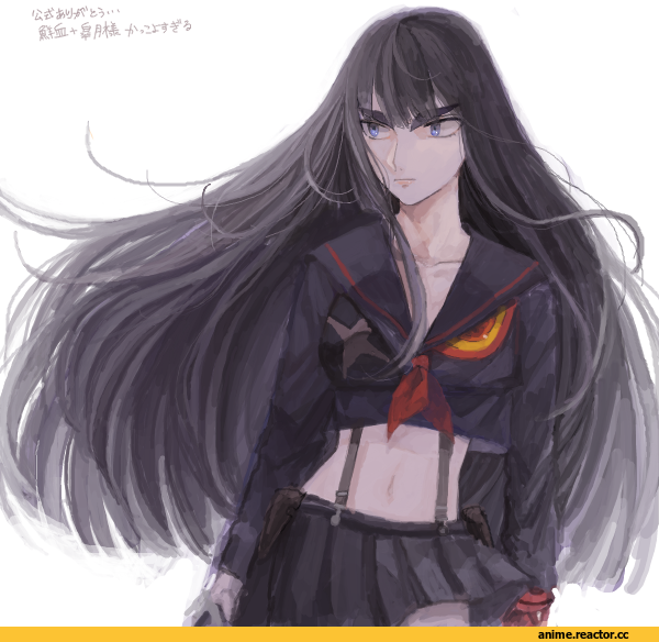 Kiryuuin Satsuki, Kill la Kill, Anime Art, Senketsu, art барышня, красивые картинки, Anime