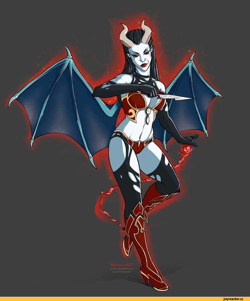 Dota Art, Dota Other, красивые картинки, Игры, Queen of Pain, kvopa, qop, neveri, byneveri, art девушка, Anime, Dota, фэндомы