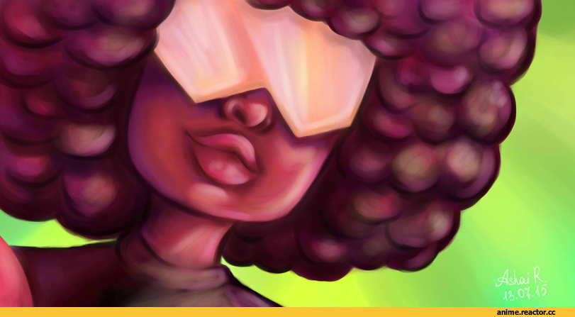 #Steven universe, Garnet, Anime Art, art барышня, красивые картинки, гранат, удалённое, Anime