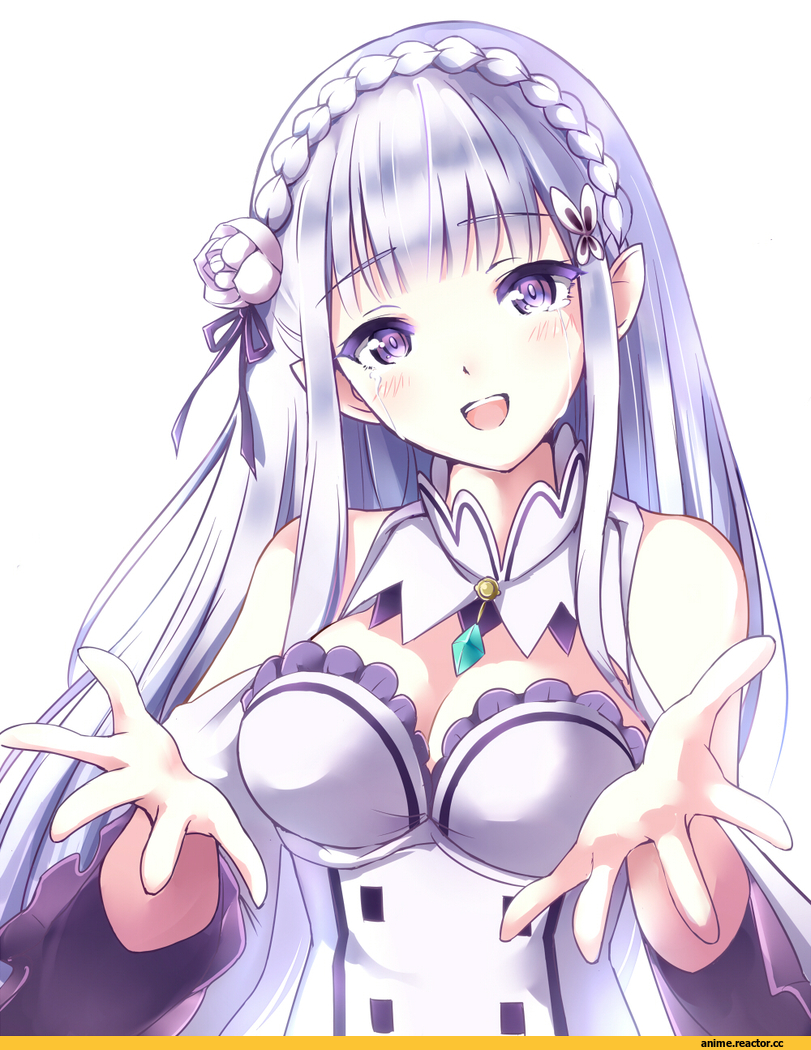 Emilia (re zero), Re Zero Kara Hajimeru Isekai Seikatsu, Anime