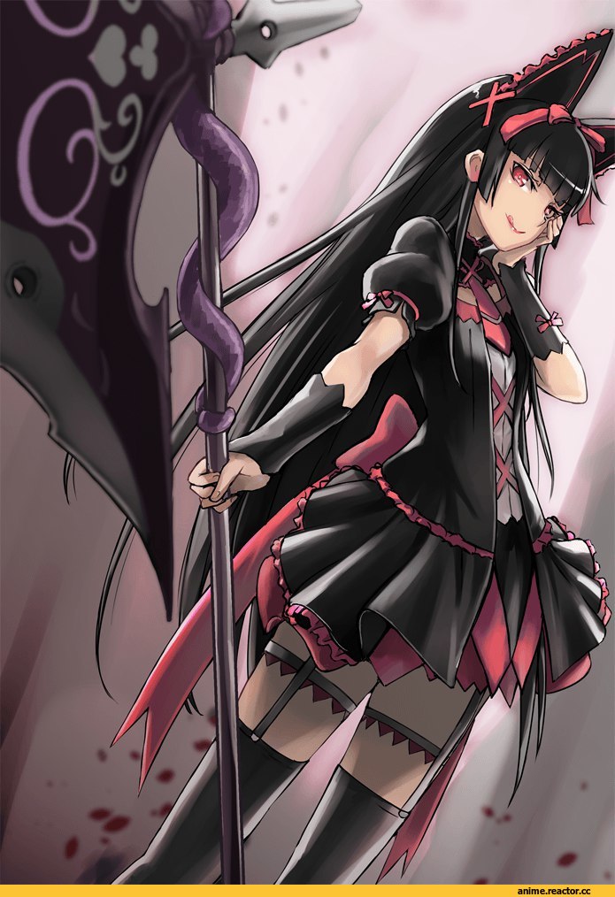 Anime Art, gothic lolita, Gate - Thus the JSDF Fought There, art барышня, красивые картинки, удалённое, Anime