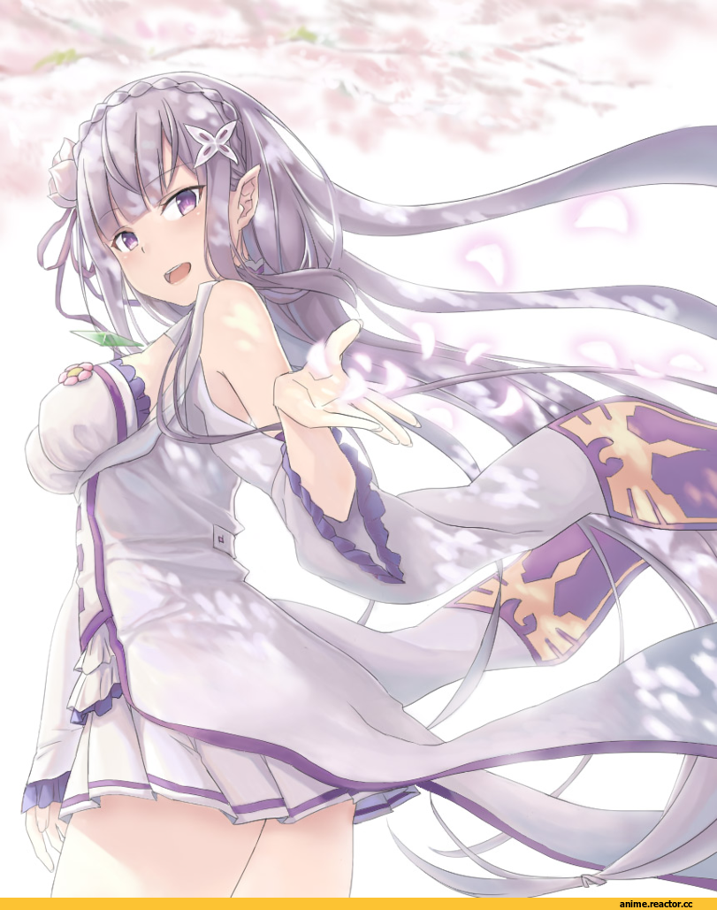 Re Zero Kara Hajimeru Isekai Seikatsu, Emilia (re zero), rr (realreal), Anime