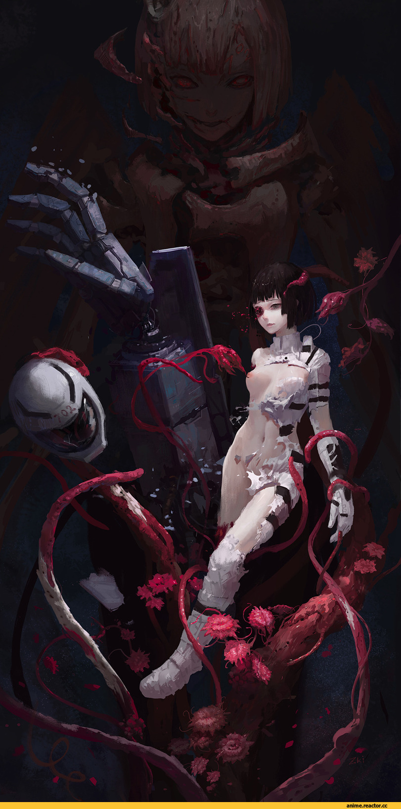 Hoshijiro Shizuka, Sidonia No Kishi, Anime Ero, арт барышня, красивые картинки, NSFW, Zki, Anime Art, Anime