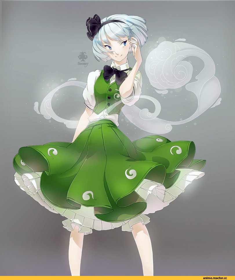арт барышня, красивые картинки, Konpaku Youmu, Touhou Project, удалённое, Anime