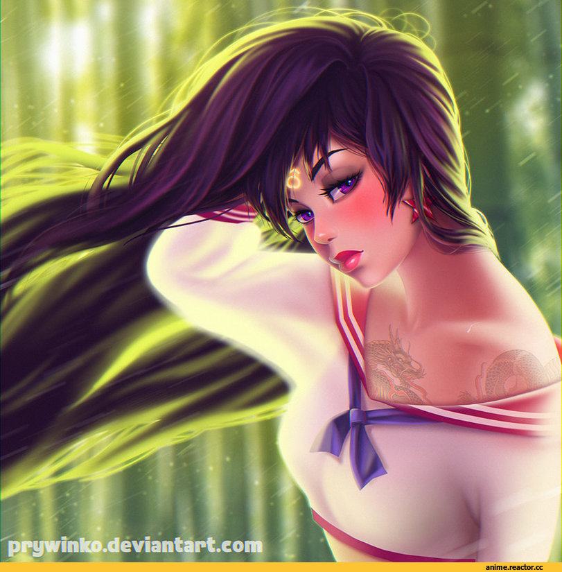 арт девушка, красивые картинки, sailor mars, Bishoujo Senshi Sailor Moon, Prywinko, Anime