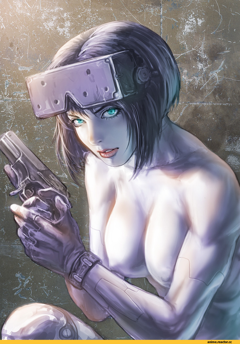 Kusanagi Motoko, Ghost in the Shell, арт барышня, красивые картинки, Anime Ero Oppai, Anime Ero, Anime Art, fujii eishun, Anime
