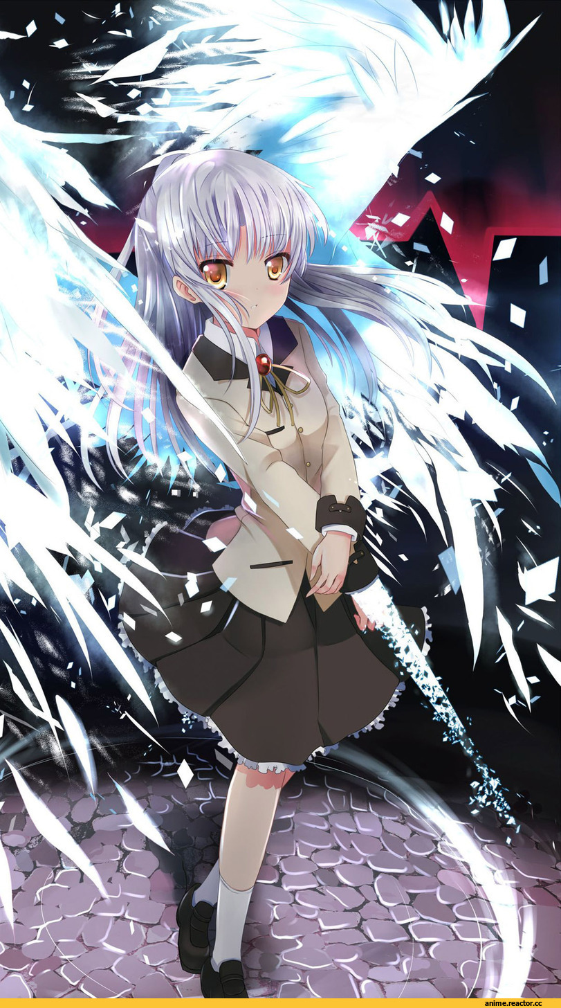 Angel beats, art девушка, красивые картинки, art, Kanade Tachibana, удалённое, Anime