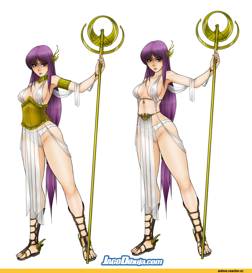 JaGoArt, JaGo, Saint Seiya, athena, арт барышня, красивые картинки, Anime