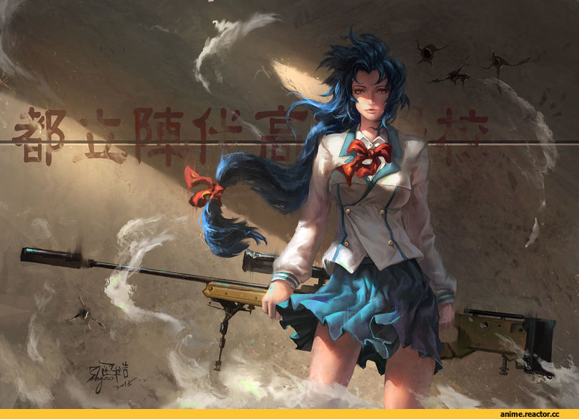 art барышня, красивые картинки, art, Full Metal Panic, chidori kaname, Anime