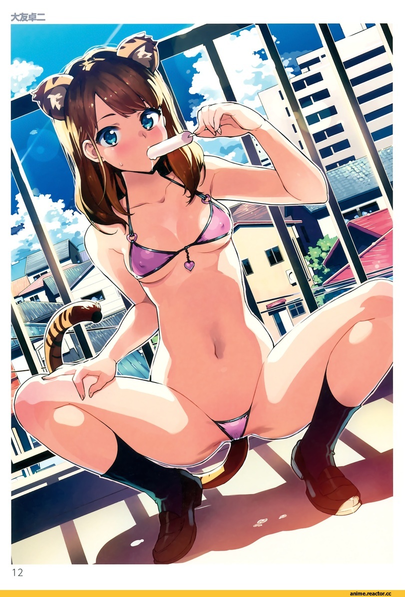красивые картинки, арт барышня, NSFW, мароженка, Anime