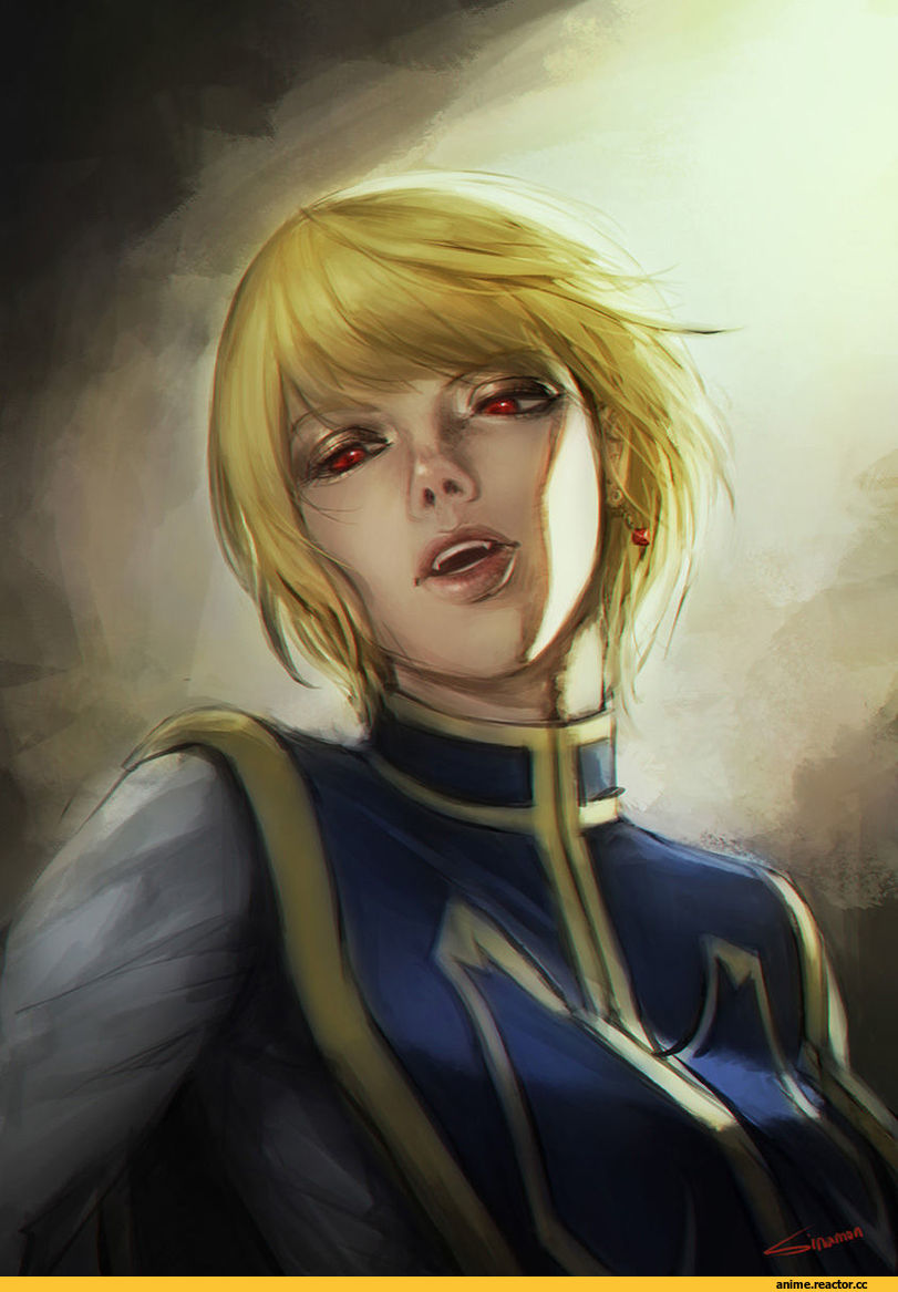 арт девушка, красивые картинки, art, 김 별, Kurapika, Hunter X Hunter, Gender bender, Anime