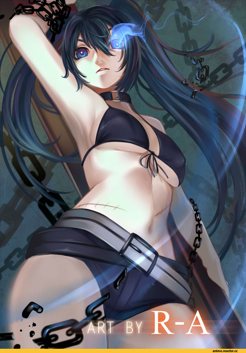 арт барышня, красивые картинки, Black Rock Shooter, Vocaloid, Anime