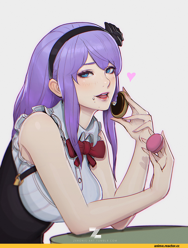 арт девушка, красивые картинки, ZeroNis, artist, Dagashi Kashi, Shidare Hotaru, Anime