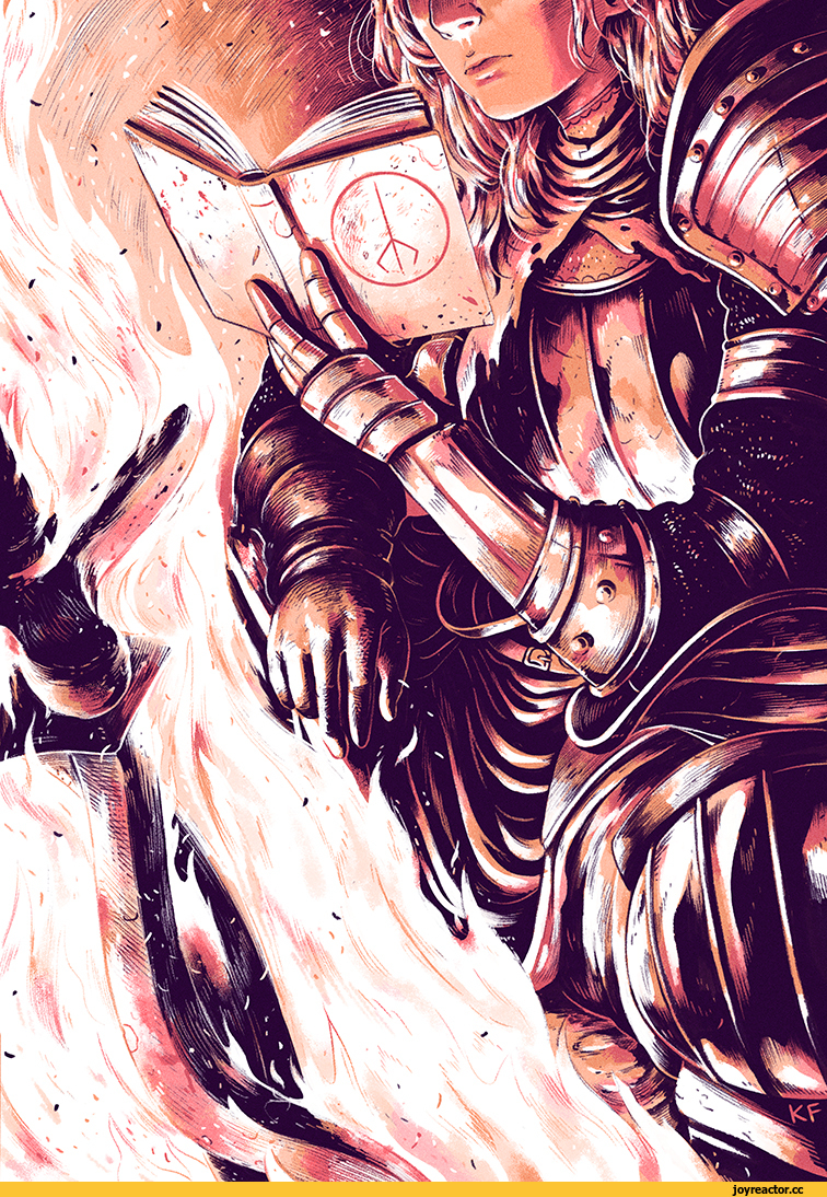 art барышня, красивые картинки, Dark Souls, фэндомы, Claymore, crossover, Dark Souls 3, BloodBorne, Anime