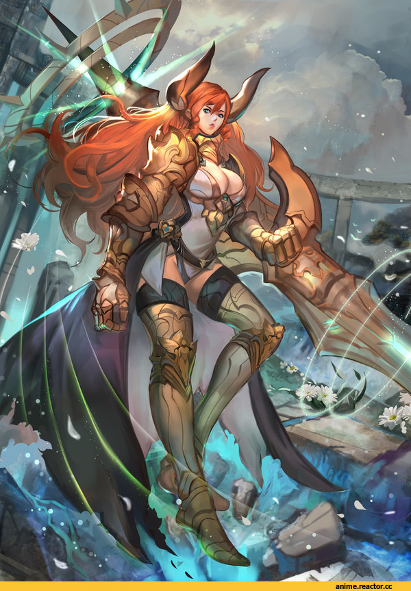 Dandonfuga, artist, арт барышня, красивые картинки, RWBY, Yang Xiao Long, Anime