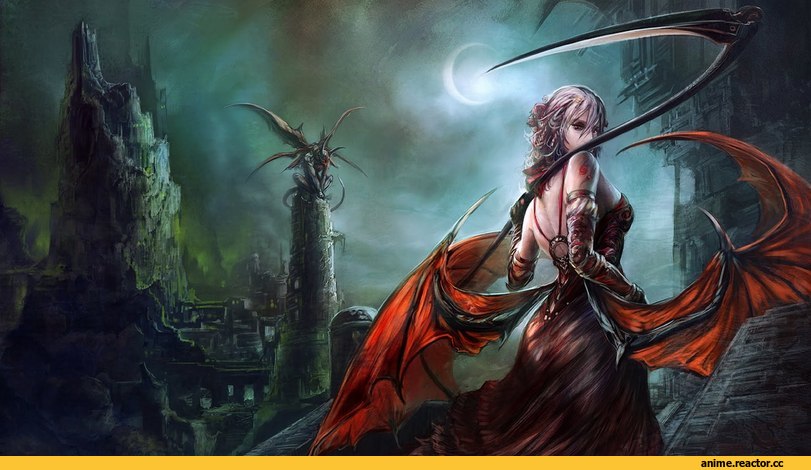 art барышня, красивые картинки, Fantasy, art, Anime