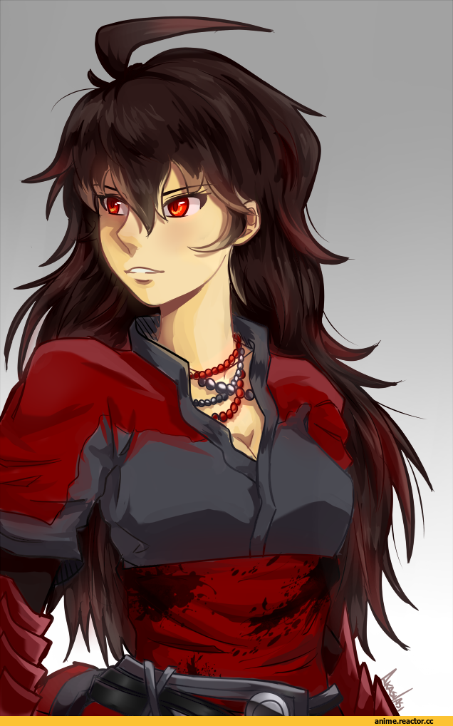 Raven Branwen, RWBY, арт барышня, красивые картинки, Anime