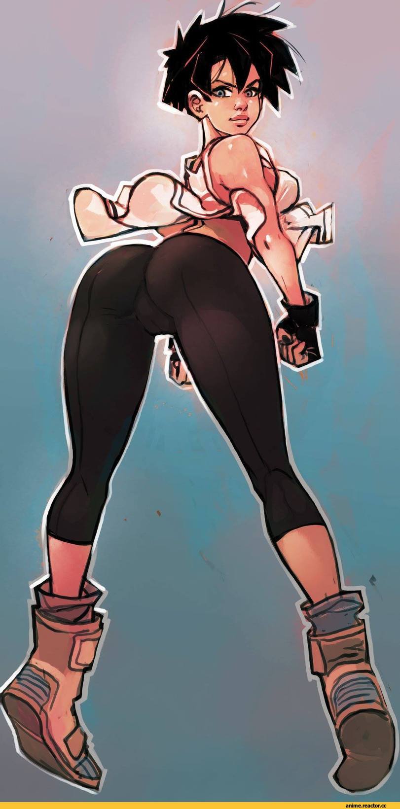 арт девушка, красивые картинки, joel27, artist, Dragonball, Videl, Anime