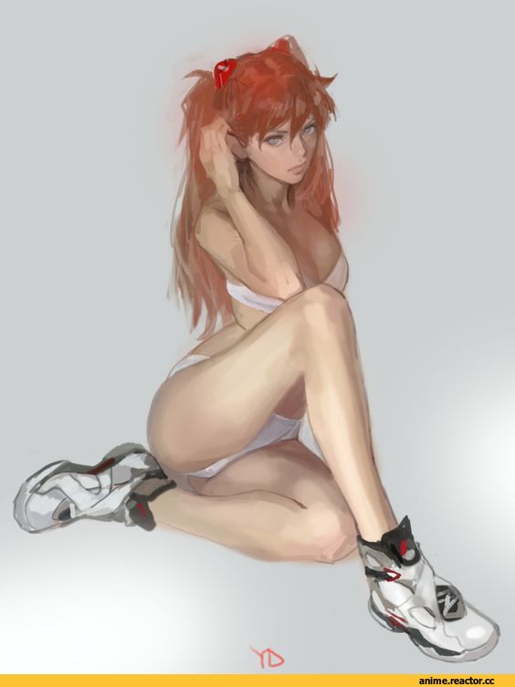 арт барышня, красивые картинки, soryu asuka langley, Evangelion, Anime