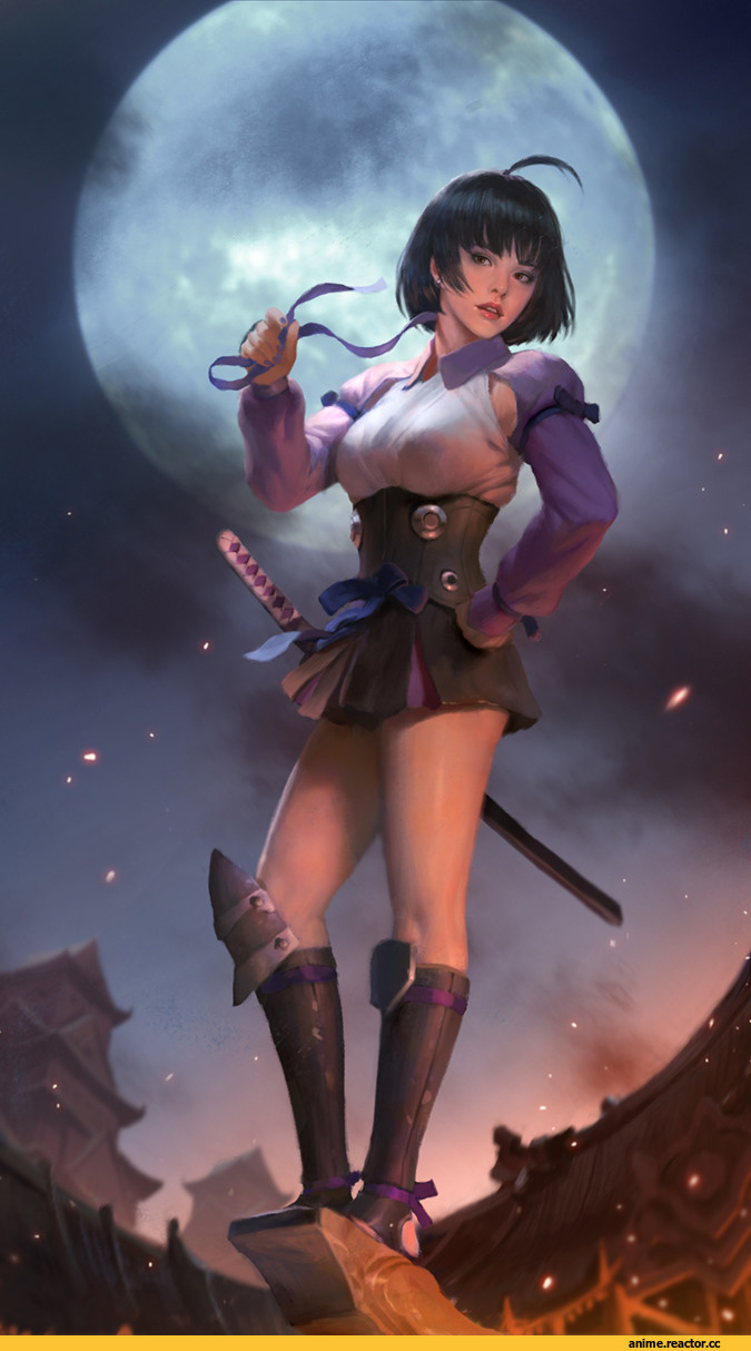 Kilart, artist, арт девушка, красивые картинки, art, Mumei, Koutetsujou no Kabaneri, Anime
