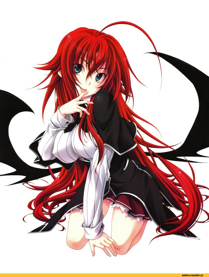 Rias Gremory, High School DxD, miyama-zero, арт барышня, красивые картинки, Anime