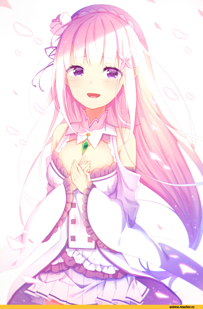 Emilia (re zero), Re Zero Kara Hajimeru Isekai Seikatsu, Anime