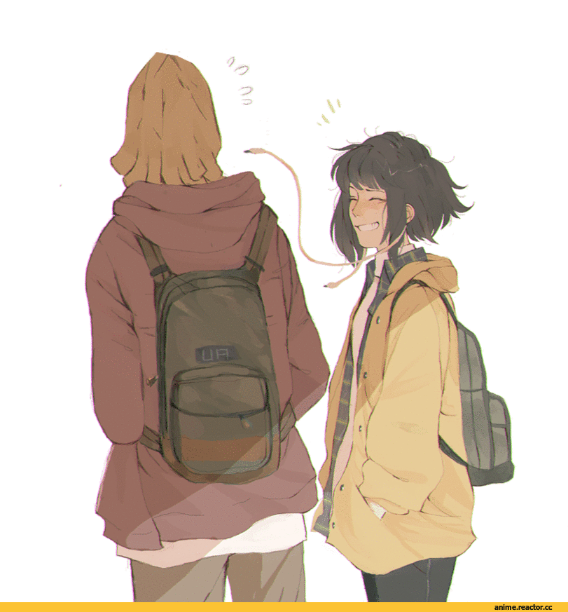 gif, art, красивые картинки, art барышня, AMMEJA, anime gif, Kyouka Jirou, Anime
