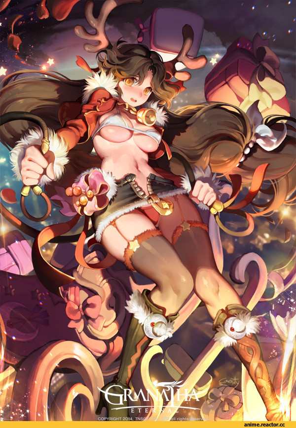 S caesty, artist, Anime Art, арт барышня, красивые картинки, rudolph, Anime