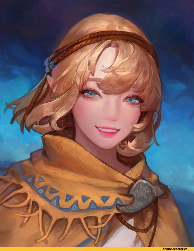 арт барышня, красивые картинки, Chocofing, artist, Anime Art, Starlight., Anime