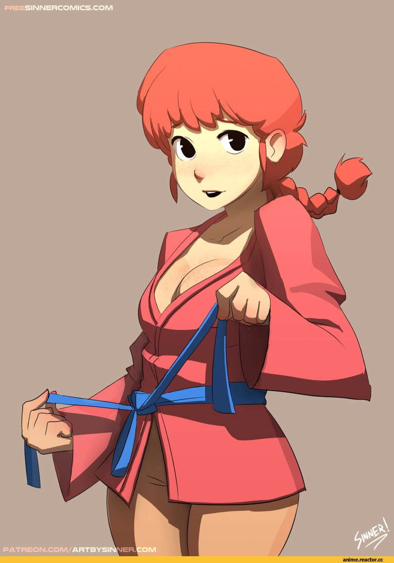 Sinner, artist, art барышня, красивые картинки, Ranma 1/2, Anime OldSchool, Anime