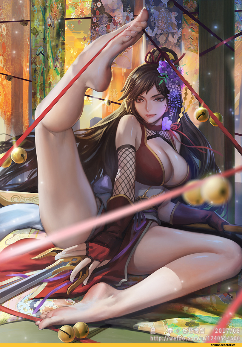art девушка, красивые картинки, Xiaji, Anime Art, Anime Feet, Large Breasts (Anime), Anime