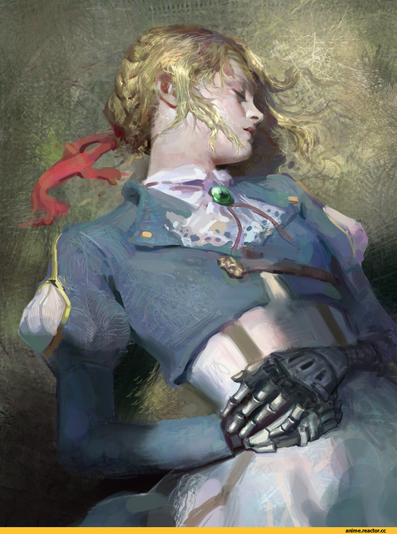 art барышня, art, Junxiao Fang, Violet Evergarden, Anime