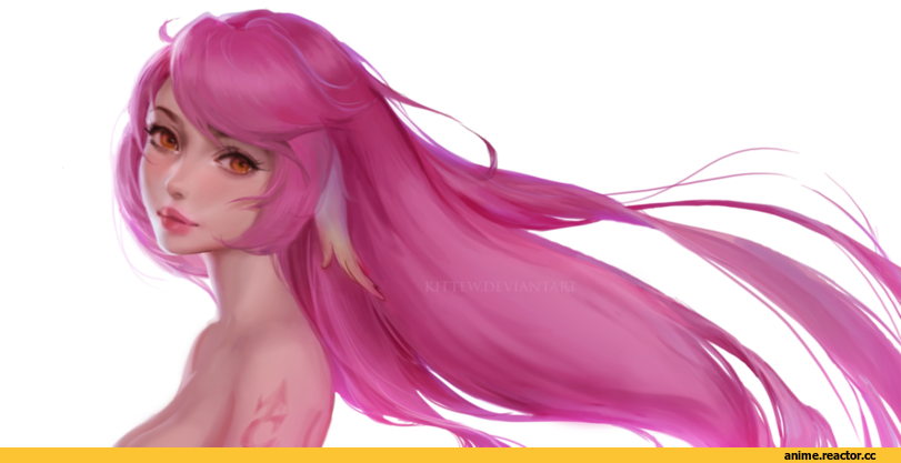 Kittew, artist, art барышня, art, Jibril, No Game No Life, Anime Art, удалённое, Anime